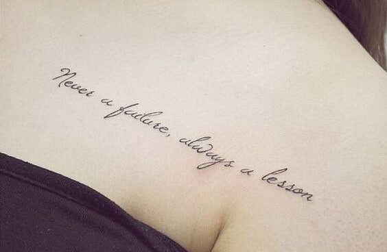 Quotes tattoos design, idea 33
