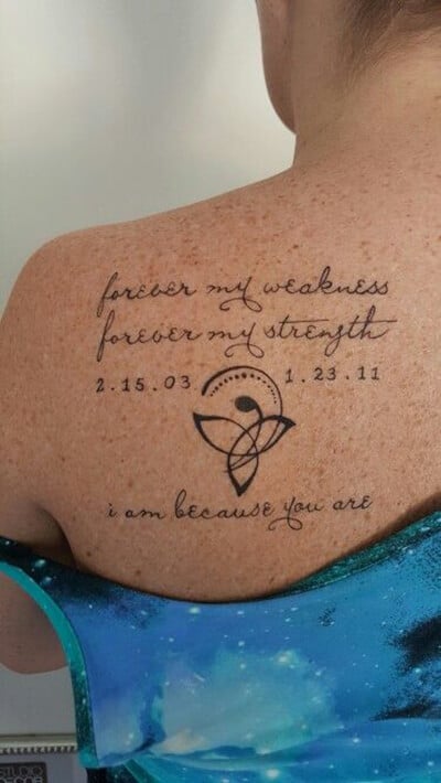 Quotes tattoos design, idea 34