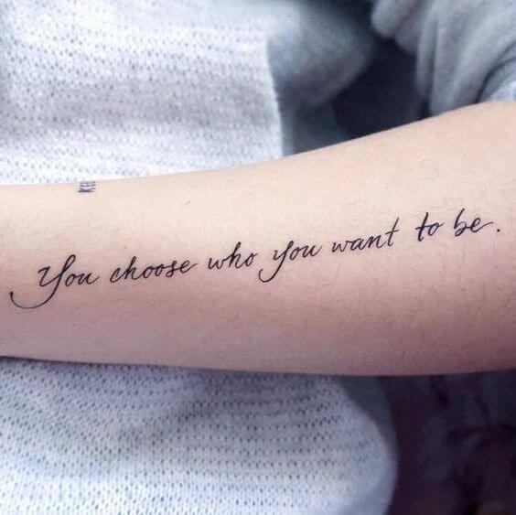 Quotes tattoos design, idea 38