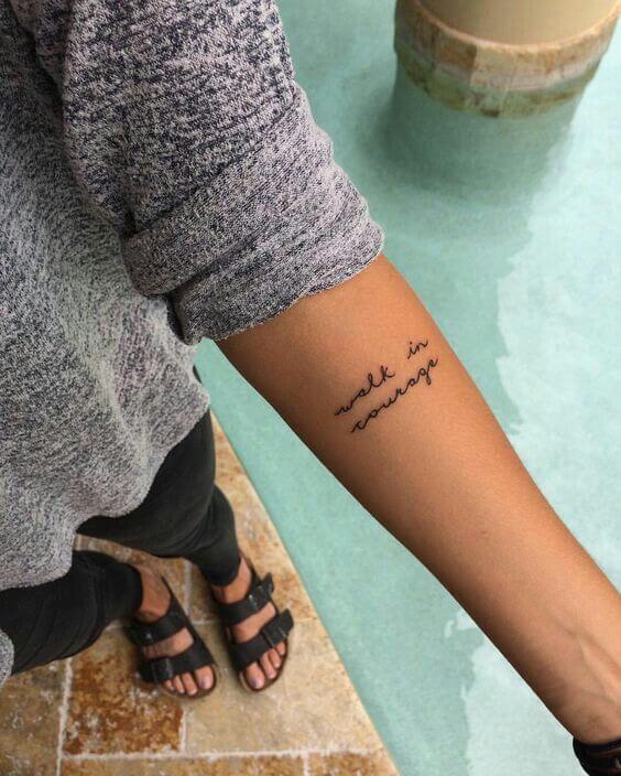 Quotes tattoos design, idea 44