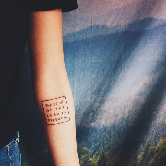 Quotes tattoos design, idea 46