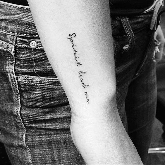 Quotes tattoos design, idea 47