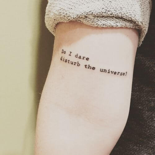 Quotes tattoos design, idea 49