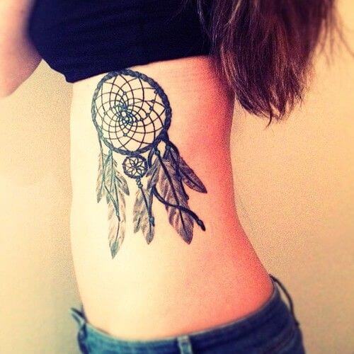 Dream catcher tattoos design, idea 16