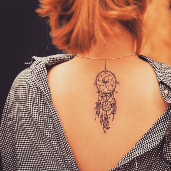 Dream catcher tattoos design, idea 20