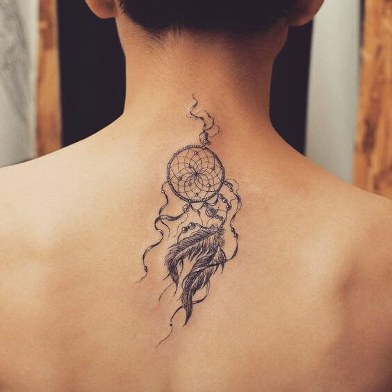 Dream catcher tattoos design, idea 49