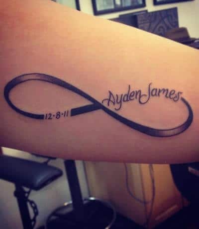 Name tattoos design, idea 6