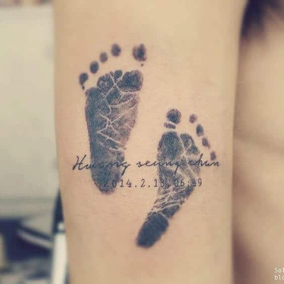 Name tattoos design, idea 7