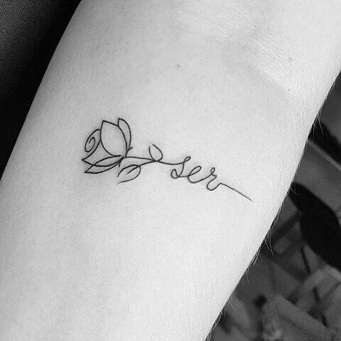 Name tattoos design, idea 18