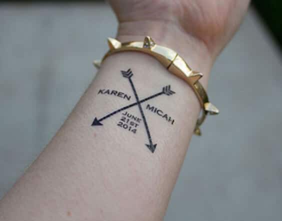 Name tattoos design, idea 29