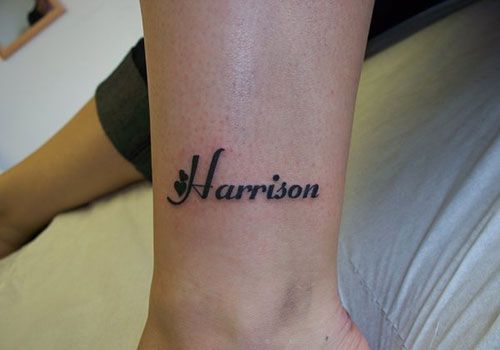 Name tattoos design, idea 41