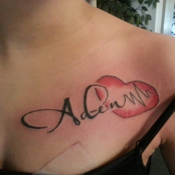Name tattoos design, idea 46