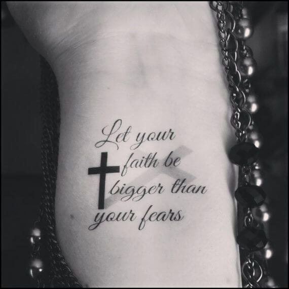 Scripture tattoos design, idea 24