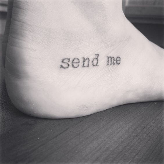 Scripture tattoos design, idea 25