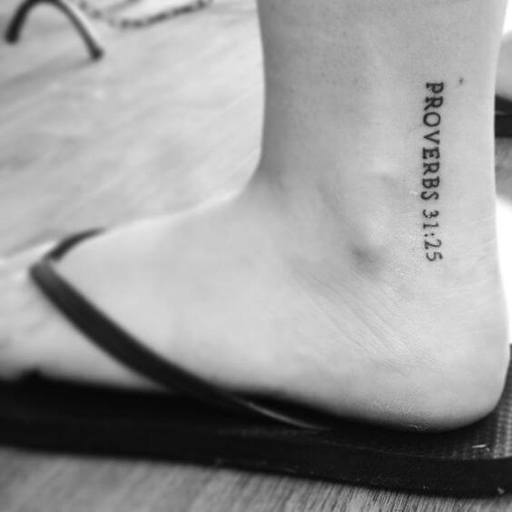 Scripture tattoos design, idea 26