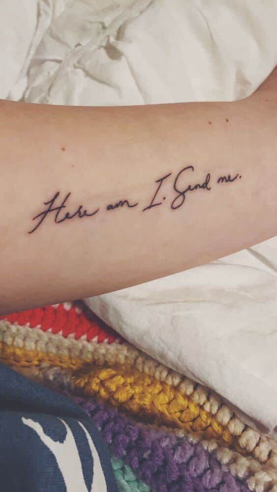 Scripture tattoos design, idea 27