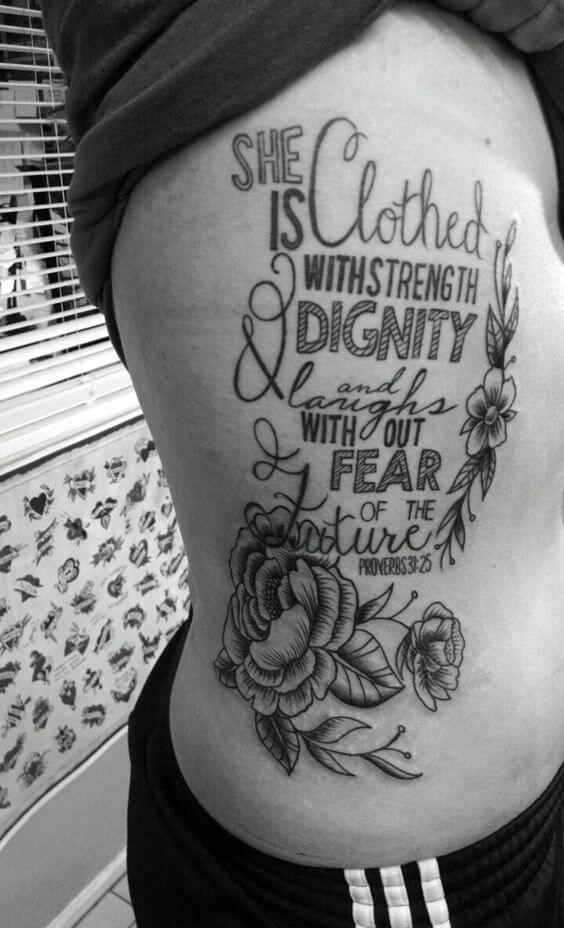 Scripture tattoos design, idea 31