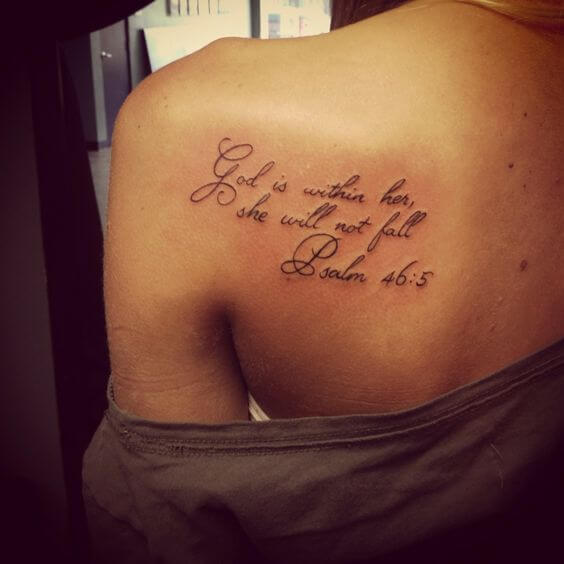 Scripture tattoos design, idea 35