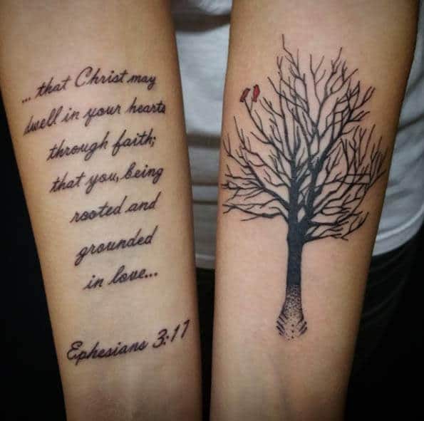 Scripture tattoos design, idea 36