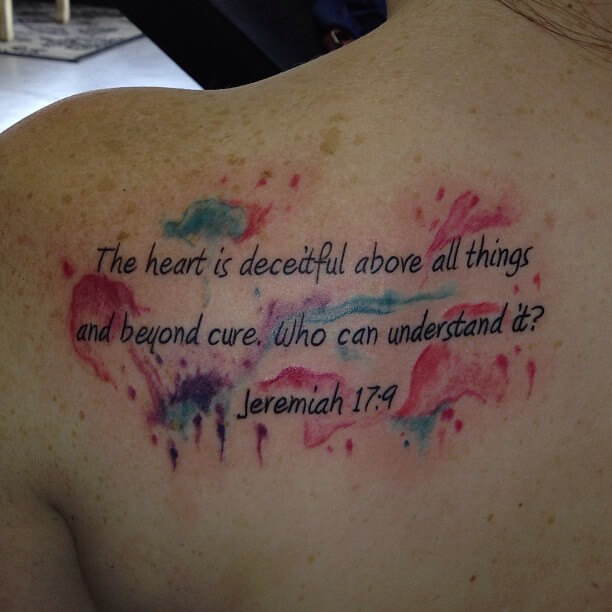 Scripture tattoos design, idea 44