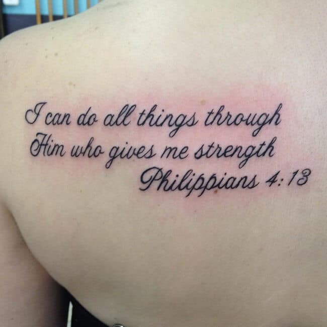 Scripture tattoos design, idea 49