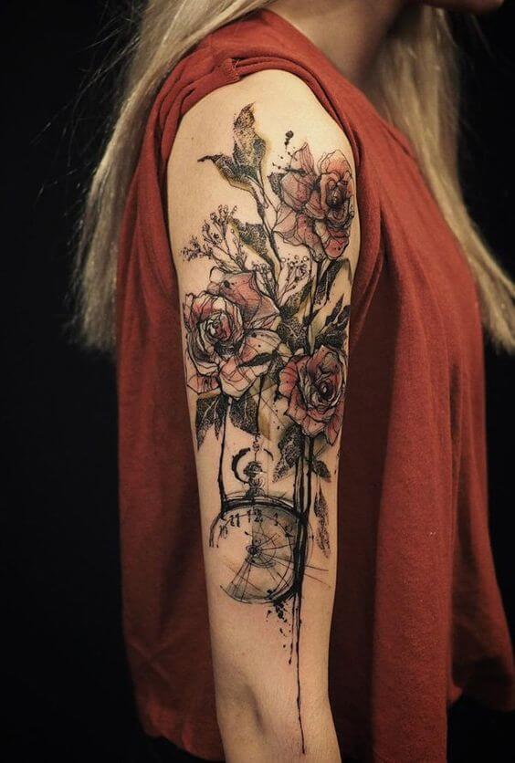 Sleeve tattoos design, idea 2