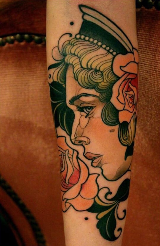 Sleeve tattoos design, idea 7
