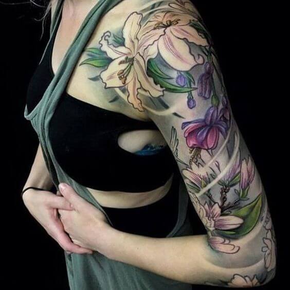 Sleeve tattoos design, idea 8
