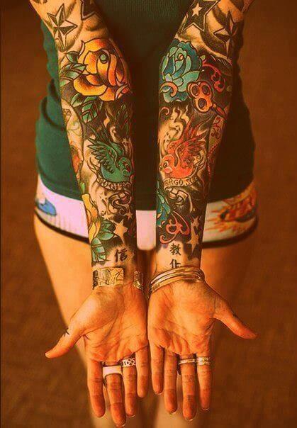 Sleeve tattoos design, idea 13