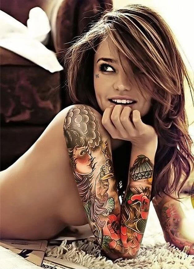 Sleeve tattoos design, idea 20