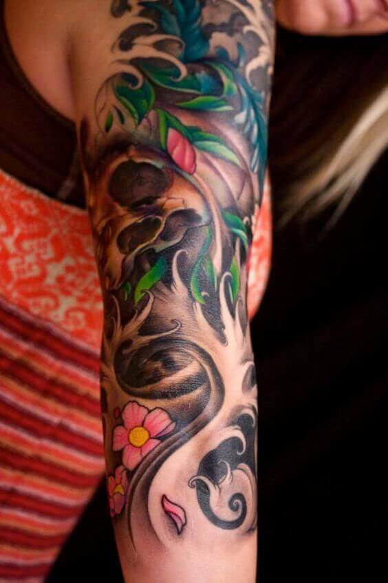 Sleeve tattoos design, idea 34