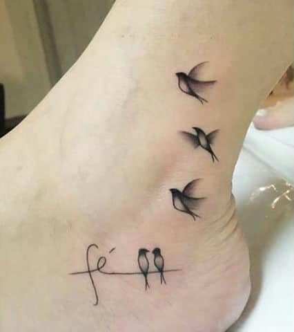 Bird tattoos design, idea 22