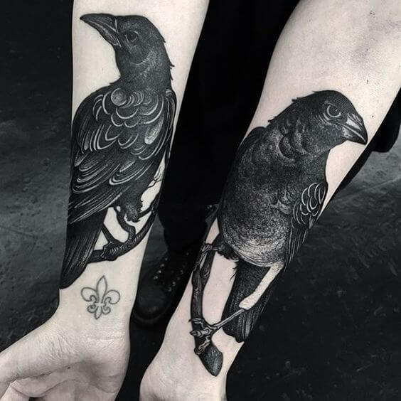 Bird tattoos design, idea 30