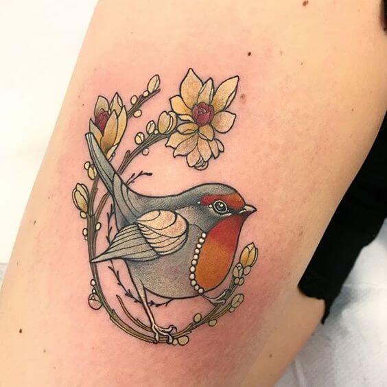 Bird tattoos design, idea 33