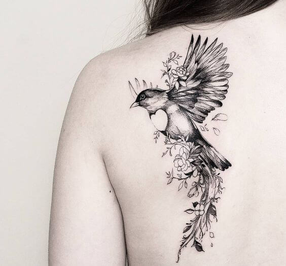 Bird tattoos design, idea 34