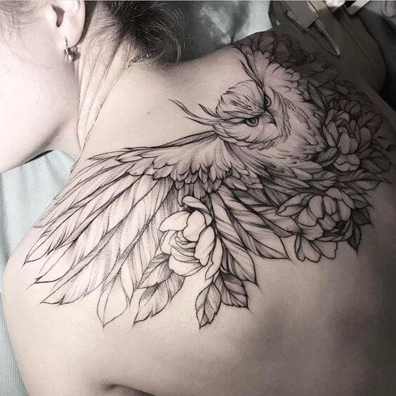 Bird tattoos design, idea 44