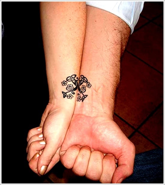 Pair Tattoo Designs 6