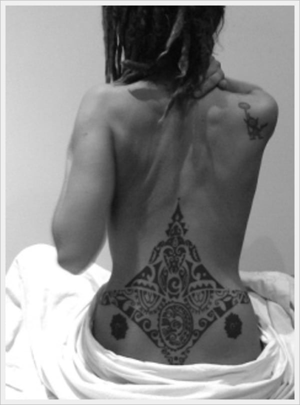 Lower Back Tattoo