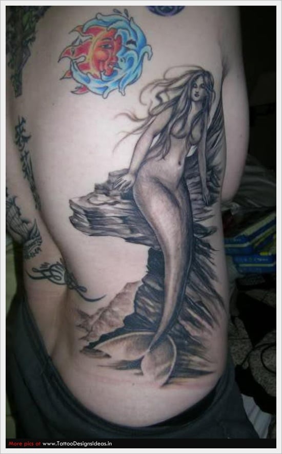 55 Mesmerizing Mermaid Tattoos.