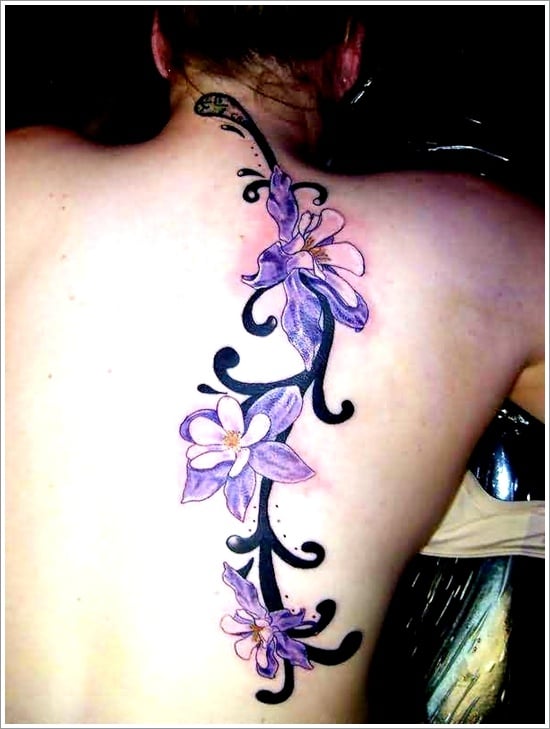 100 Fabulous Orchid Flower Tattoos