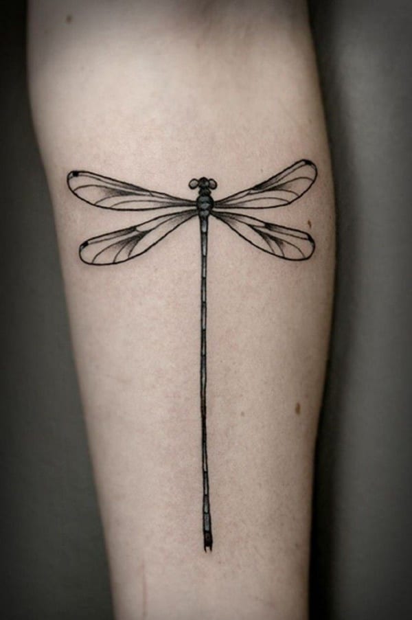 35 Cute And Sexy Dragonfly Tattoo Designs