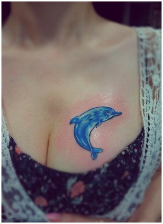 Details more than 72 dolphin and flower tattoos super hot  thtantai2