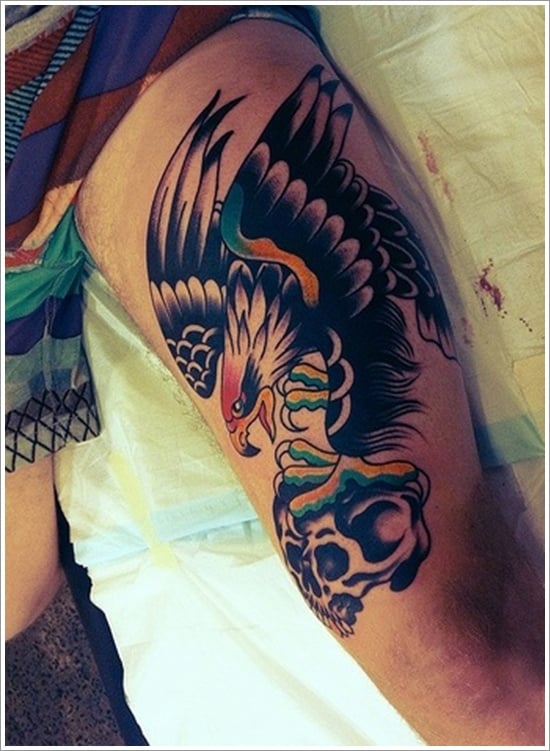 35 Attention Grabbing Eagle Tattoo Designs