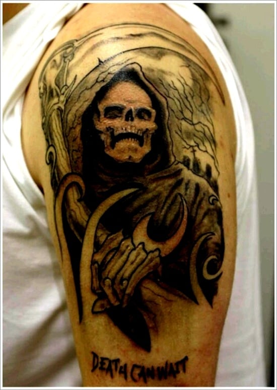 death grim reaper tattoo designs