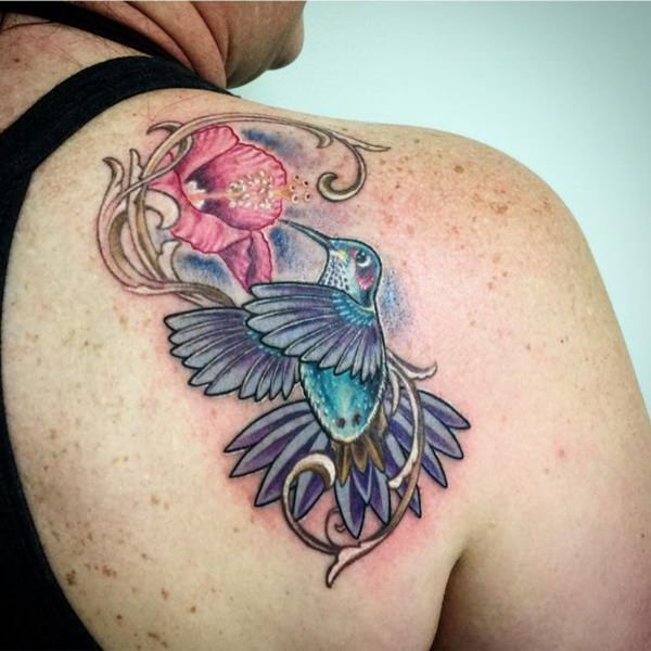 99 Stunning Hummingbird Tattoo Ideas