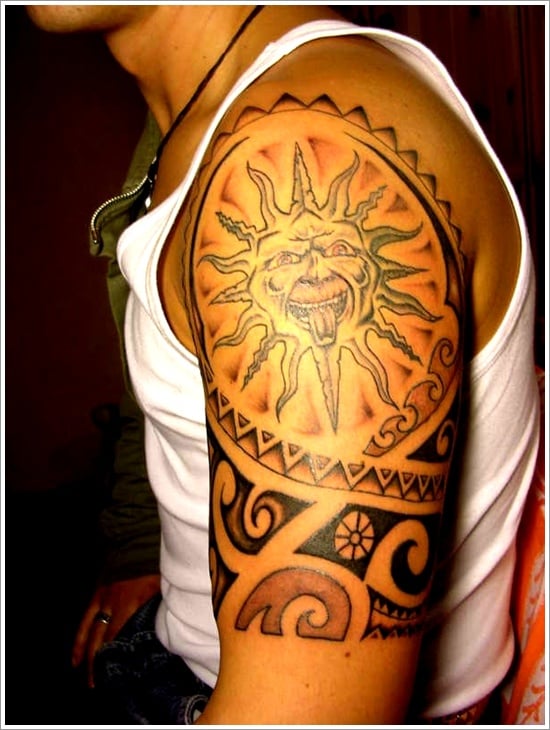 25 Beautiful Sun Tattoo Designs For Men And Women