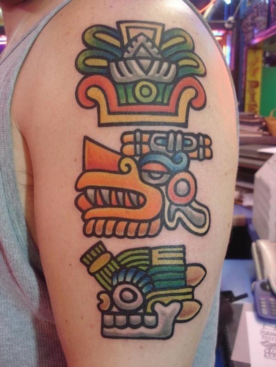 Tatuaj aztec (4)