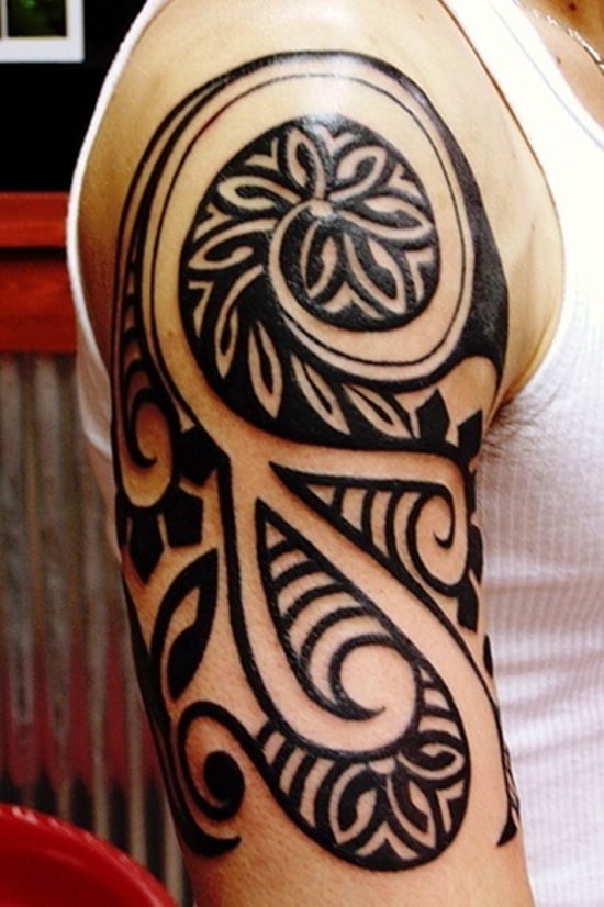 pacific island design tattoo