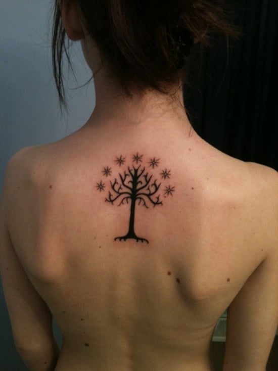 lord of the rings tattoos tree