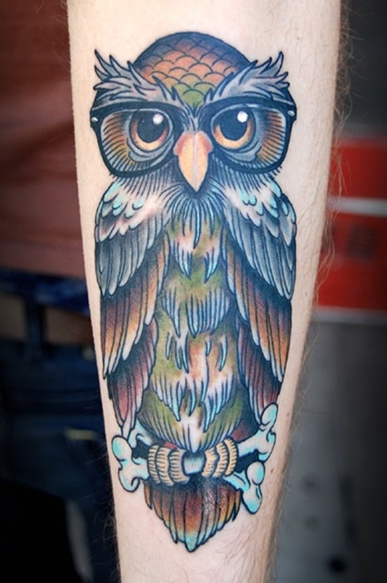 25 Majestic Owl Tattoo Designs  Meaning  The Trend Spotter